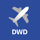 Icon der DWD FlugWetter App mit Flugzeug-Symbol