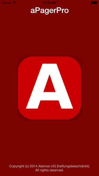 aPager – App für firEmergency