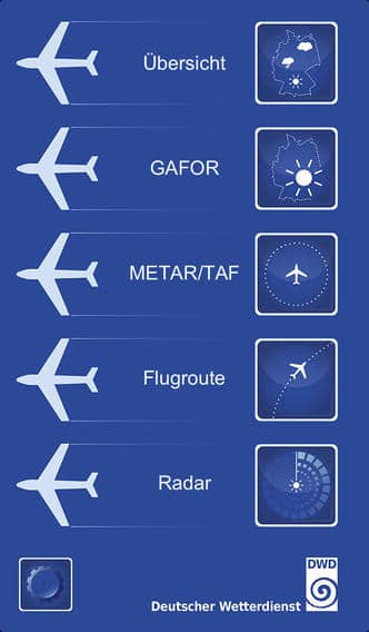 Flugwetter App für Profi-Piloten